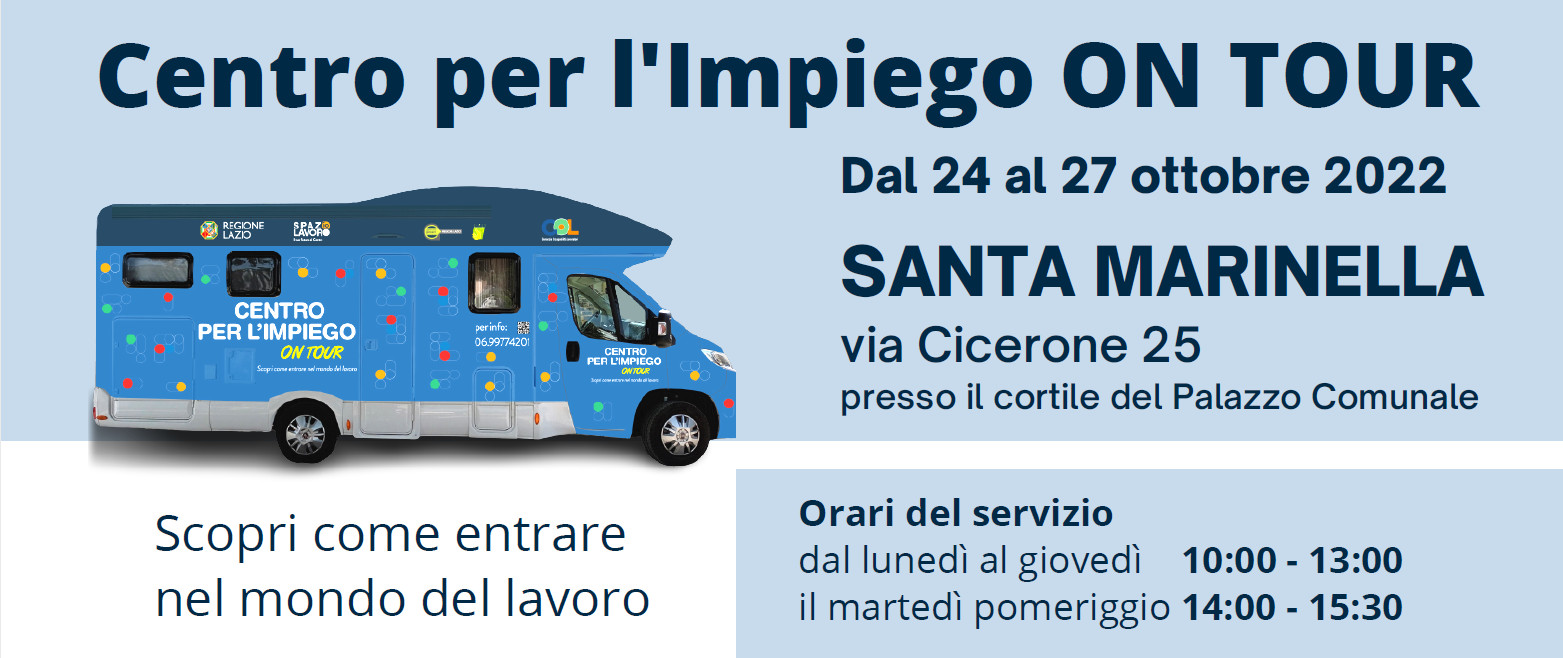 Centro per l'impiego in tour -Progetto Goal