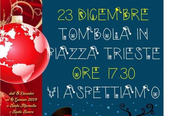 La tombola in piazza