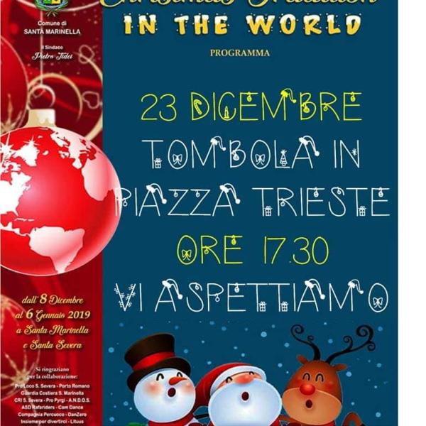 La tombola in piazza